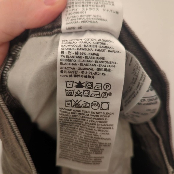 Levi’s RIBCAGE STRAIGHT ANKLE WOMEN'S JEANS NWT Sz 31x27 - Picture 5 of 6